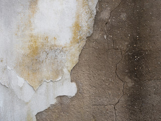 Exfoliating Wall with cracks