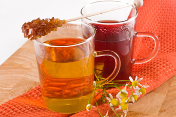 Blaubeer und Kamillentee