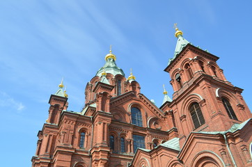 Fototapeta na wymiar cathedral in Finland