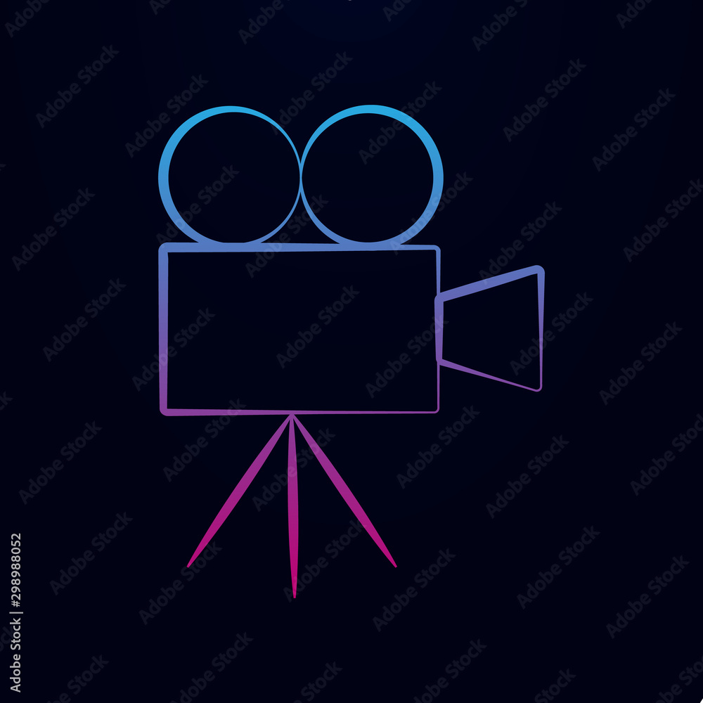 Aufkleber camera sketch nolan icon. simple thin line, outline vector of wedding icons for ui and ux, website o