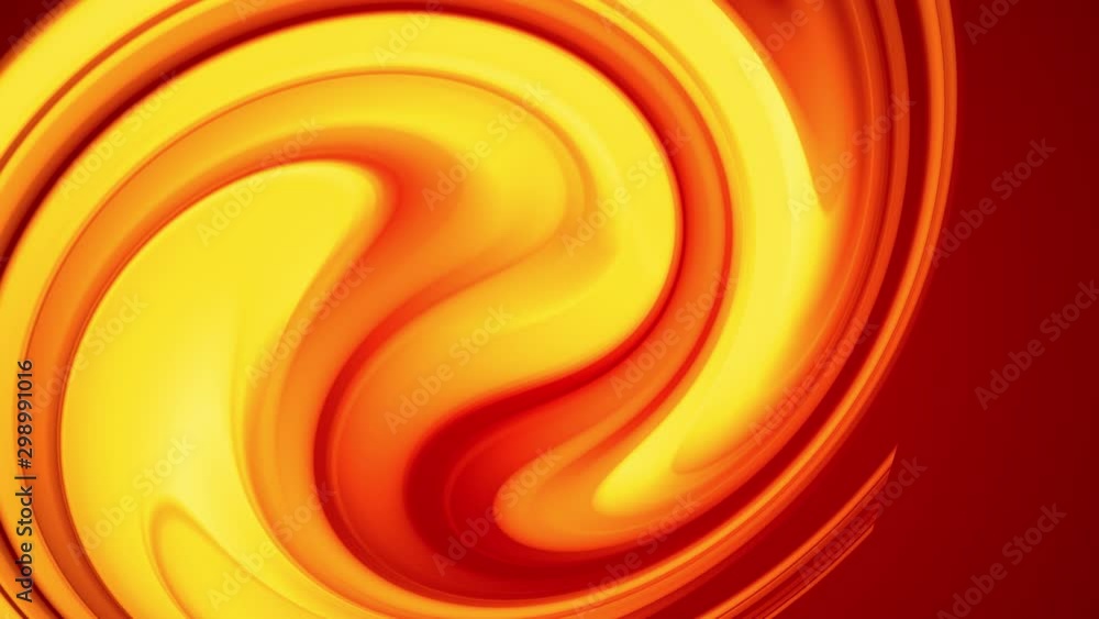 Poster a red yellow gradient of a bright fire color changes slowly and cyclically. 4k smooth seamless loope