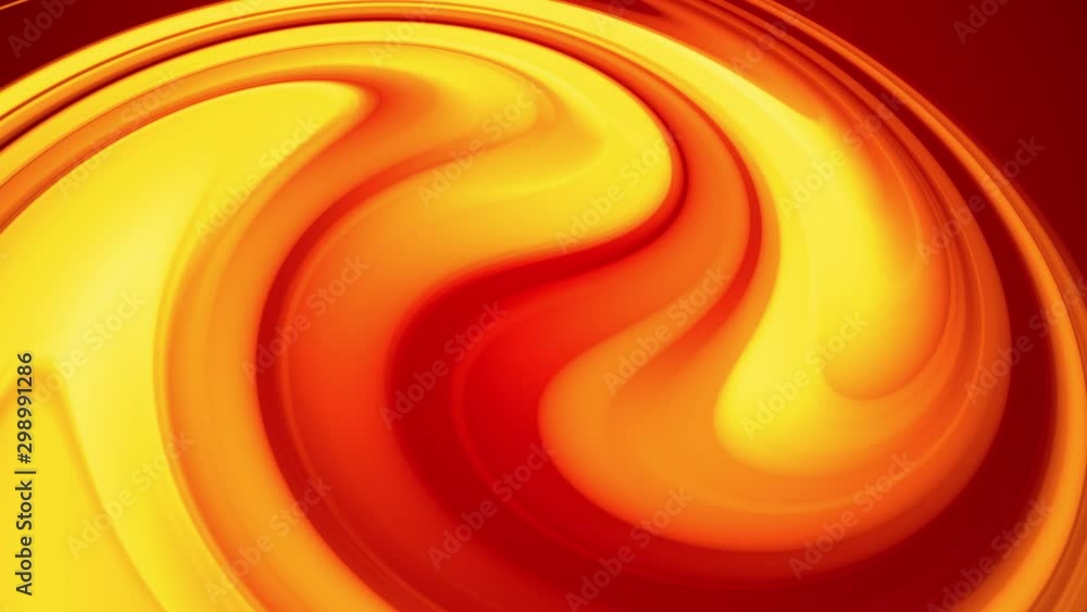 Poster a red yellow gradient of a bright fire color changes slowly and cyclically. 4k smooth seamless loope