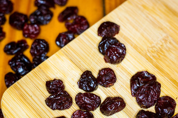 handmade preparation of treats for traditional Orthodox Christmas - dried fruits, cranberries, honey, nuts