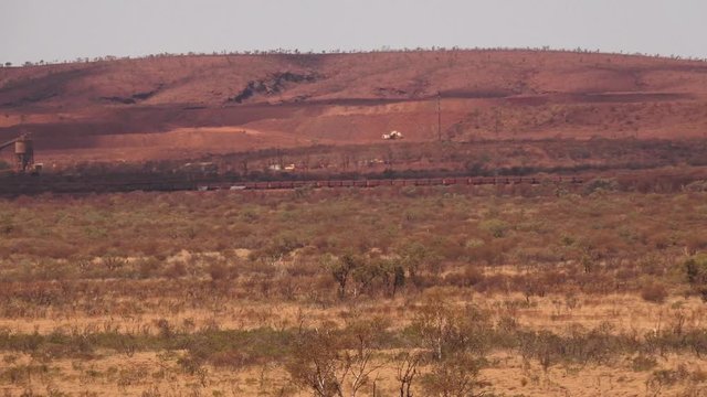 Hamersley & Robe River railway the largest Australian heavy freight rail network in private ownership. The total length of its track is about 1,300 km (807.78 mi).