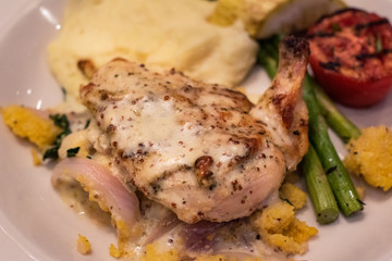 Fancy Chicken Dinner