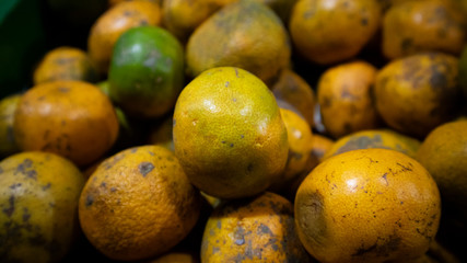 Citrus fruits are yellow orange with a sweet taste. Original products from local Indonesian farmers with a pretty good business value