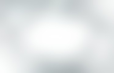 Empty white background. Blurred metallic abstract texture. Defocused light silver illustration.