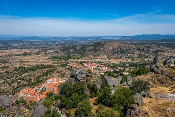 Fototapeta na wymiar The hilltop village of Monsanto, Portugal.
