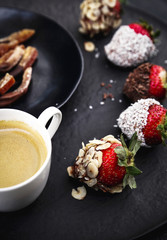 strawberry chocolate dipping