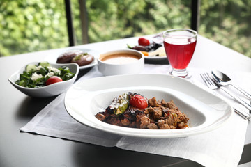 turkish meat food on the table