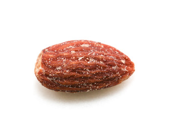 Almond isolated. Nuts on white background. Collection. Clipping path included. Full depth of field. - Image