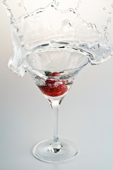 wine splash