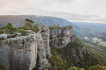 cliffs of mountain in Australia