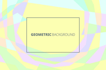 Colorful geometric background. Eps10 vector.