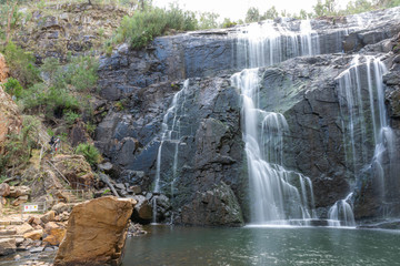 Obraz premium waterfall in forest