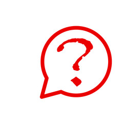 Question mark icon vector isolated symbol illustration EPS 10