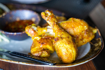 deep fried chicken for eat