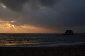 Sunrise in Ao Tanot (Tanote Bay) in Koh Tao, Thailand