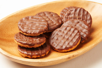 チョコレートビスケット