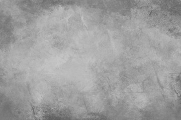 Fototapeta premium Concrete wall white color for background. Old grunge textures with scratches and cracks. White painted cement wall texture.