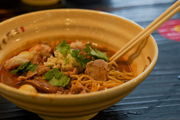chinese noodle soup