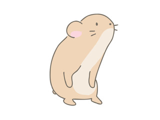 かわいいハムスター