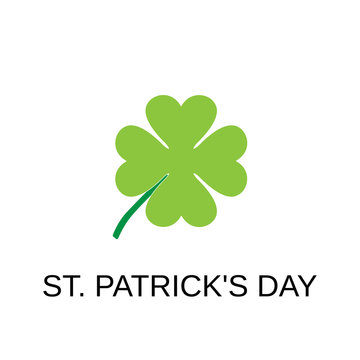 St. patrick's day icon. St. patrick's day symbol design. Stock - Vector illustration can be used for web.