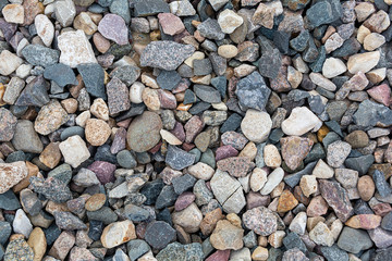 river pebbles and stones. Abstract background and composition.