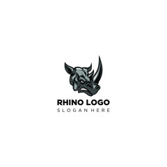 creative rhino black logo templates