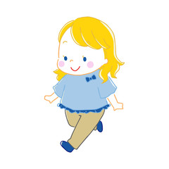 世界中の子どもたちシリーズ　金髪の女の子