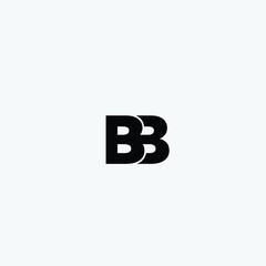 BB initials letter creative professional logo icon vector