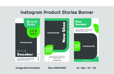 Instagram Shoes Product Stories Banner