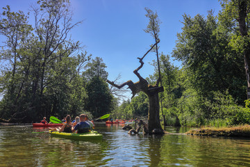 Mazury-spływ rzeką Krutynią