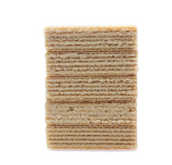 Wafers stick isolated on white background