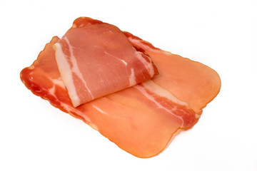 Geräucherter Schinkenspeck