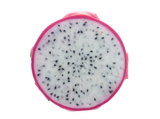 Dragon fruit isolated on white background