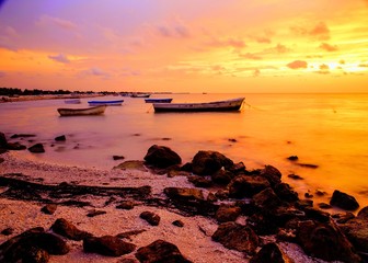 atardecer