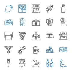 Fototapeta premium label icons set