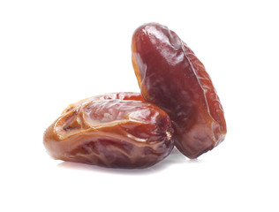 Dates isolated on white background