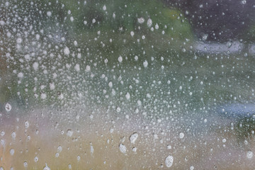 Water splash shower- background wet
