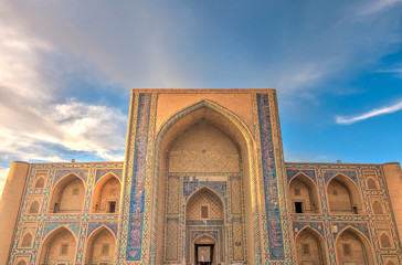 Fototapeta na wymiar Ulugbek Madrasa, Bukhara, Uzbekistan