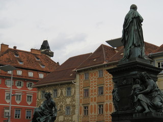 Fototapeta premium Graz Austria cityscape