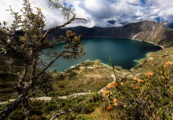 Kratersee in Ecuador auf 4000 Höhenmeter © Haider