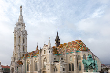 Fototapeta na wymiar St. Matthias Church in Budapest