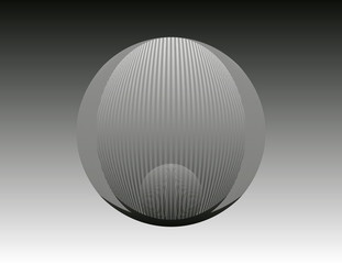 graphic planet system three cage silver