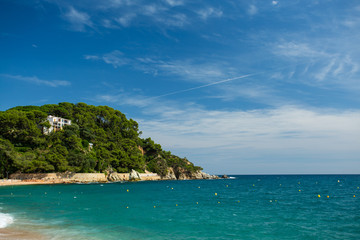 Obraz premium Mediterranean sea coast in Spain