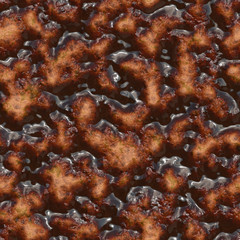 Gel- abstract natural pattern