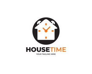 house time design logo template vector
