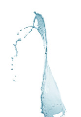 water splash isolated on white background