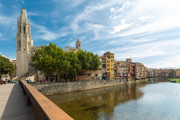 Fototapeta premium Girona cityscape